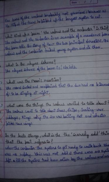 Youngest brother's handwriting