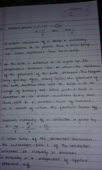 Younger sister's handwriting