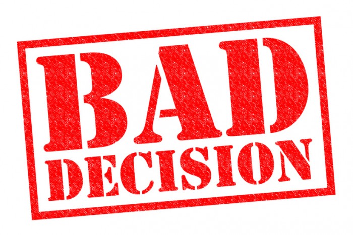 How to Make Miserable&nbsp;Decisions