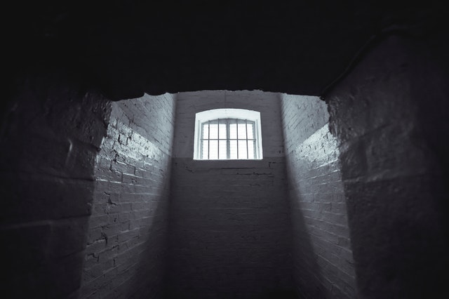 A prison cell?